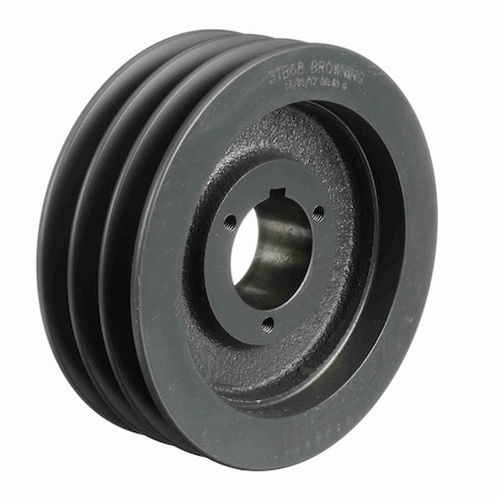 Browning 3 Groove Cast Iron Bushed Bore Multiple Sheave, 3TB62 3TB62